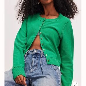 NWT Free people Nocturnal solid Cardi